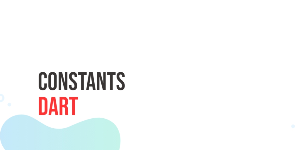 Dart Constants