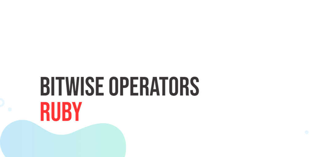 Bitwise Operators