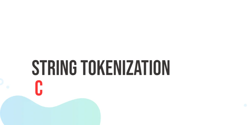C String Tokenization