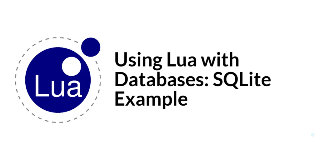 Lua SQLite