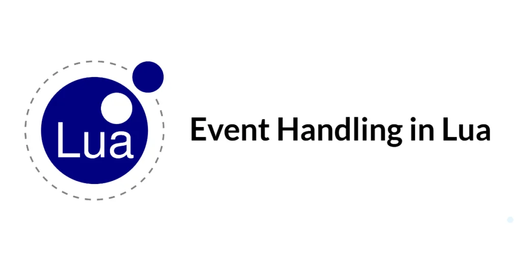Lua Event handling
