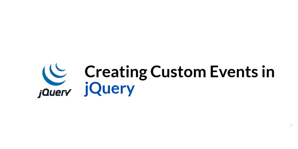 jQuery custom events