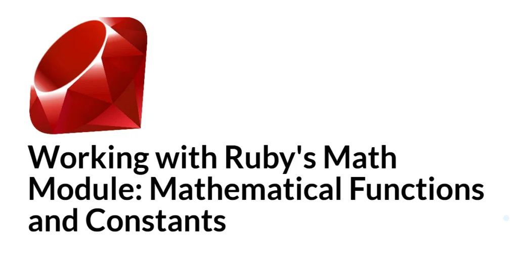 Ruby Math module