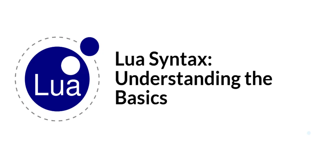 Lua syntax