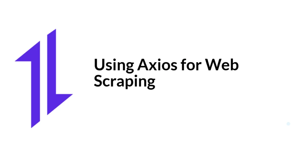 axios Web scraping