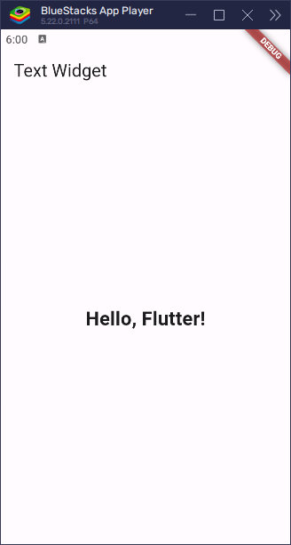 Flutter Widgets 1