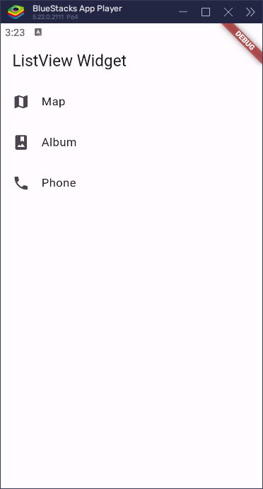 Flutter Widgets [ListView]