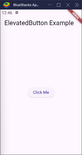 Flutter ElevatedButton 1