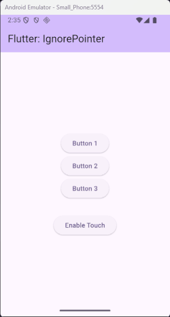 IgnorePointer [Multiple Widgets]