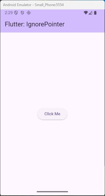 IgnorePointer [True]