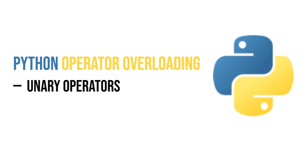 Python unary operators