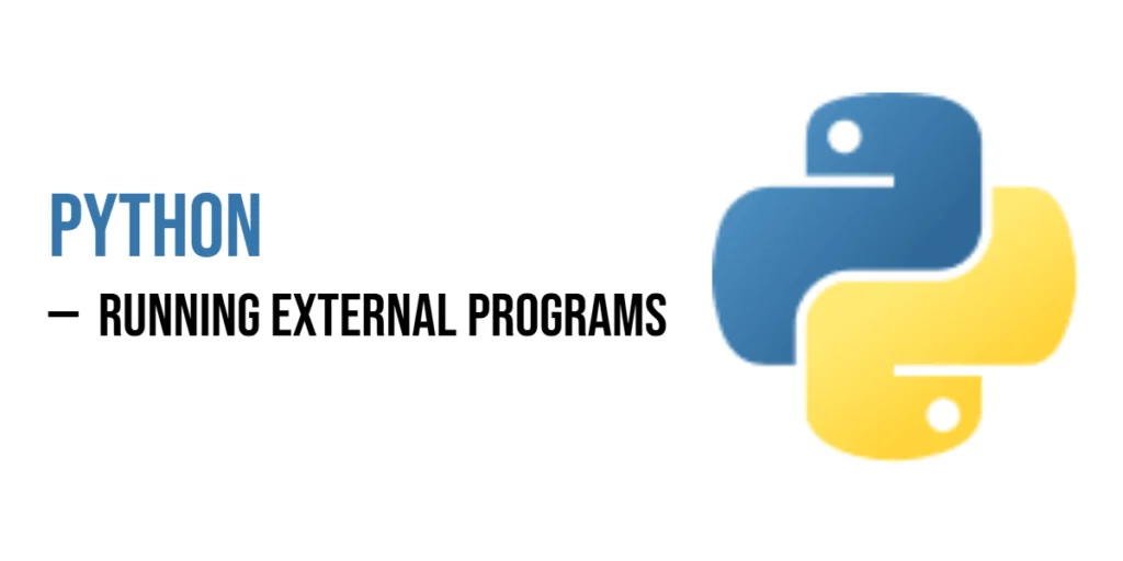 python external programs