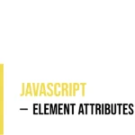 javascript element attributes