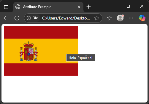 Attribute Example