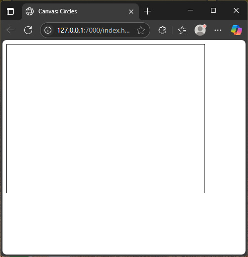 JavaScript Canvas: Drawing Circles and Arcs