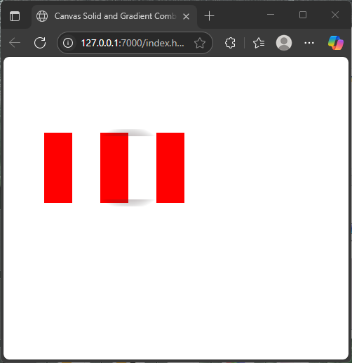 JavaScript Canvas: Using Colors and Gradients
