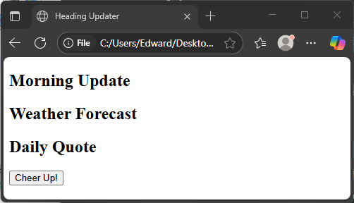 Heading Updater 1
