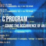 C Program to Count the Occurrence of an Element in an Array