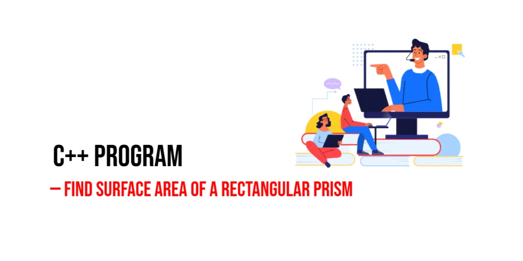 C++ Program to Find Surface Area of a Rectangular Prism