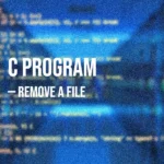 C Program to Remove a File