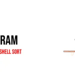 C Program to Implement Shell Sort