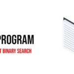 Java Program to Implement Binary Search