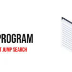 Java Program to Implement Jump Search