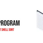 Java Program to Implement Shell Sort