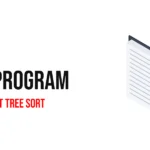 Java Program to Implement Tree Sort