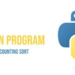 Python Program to Implement Counting Sort
