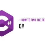 How to Find the Remainder in C# (Using the Modulo Operator)