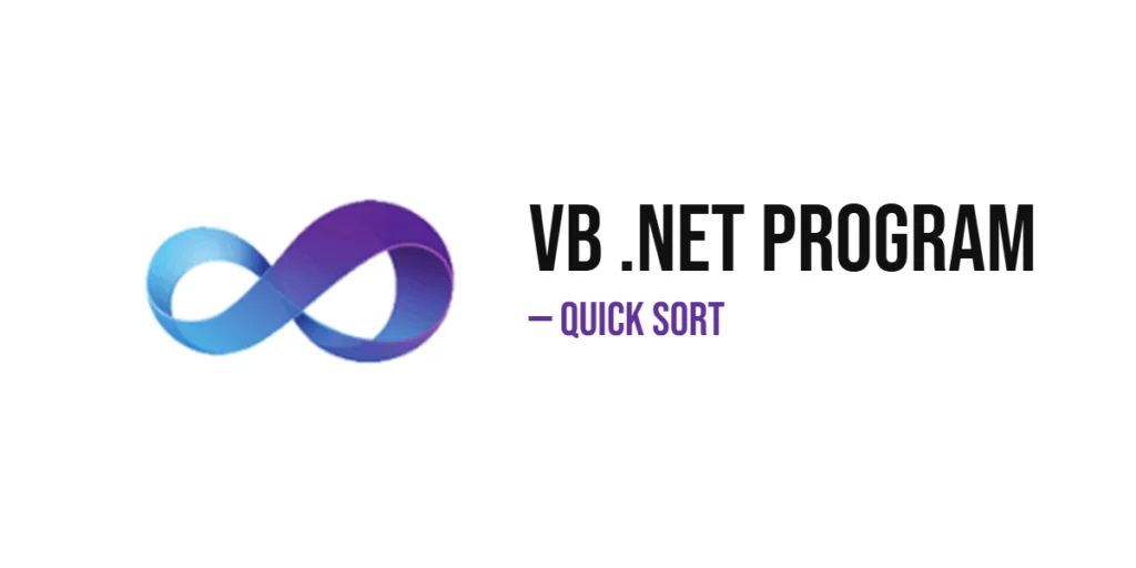 VB .NET Program to Implement Quick Sort
